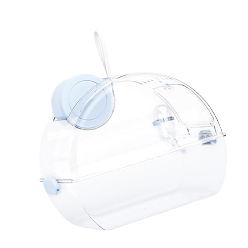 Kleintier-Hamsterkäfig mit Wasserspender für Reisen, Outdoor-Hängetaschen, tragbar, durchsichtig, für Hamster Kleintier-Hamsterkäfig mit Wasserspender für Reisen, Outdoor-Hängetaschen, tragbar, durchsichtig, für Hamster von Cnrfeoap