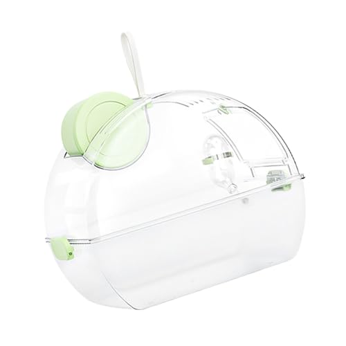 Kleintier-Hamsterkäfig mit Wasserspender für Reisen, Outdoor-Hängetaschen, tragbar, durchsichtig, für Hamster Kleintier-Hamsterkäfig mit Wasserspender für Reisen, Outdoor-Hängetaschen, tragbar, durchsichtig, für Hamster von Cnrfeoap