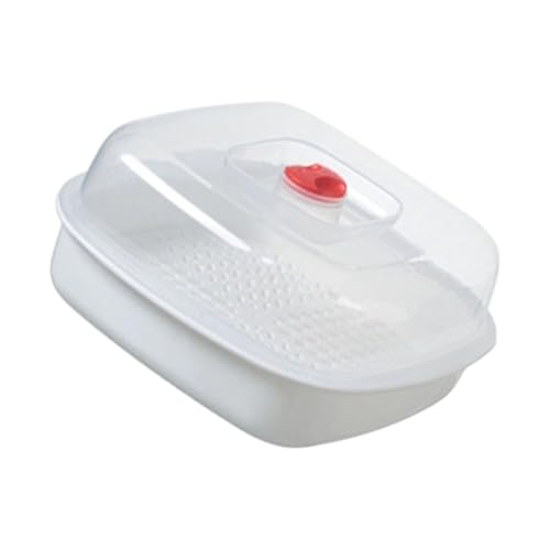 Mikrowellen-Dampfgarer mit mehrschichtigem Design, transparenter Deckel für Knödel, Frühstück, Mehrzweck-Küchen-Dampfbox von Cnrfeoap
