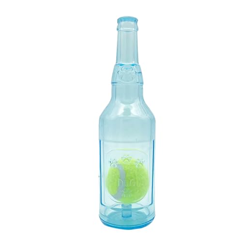 Multifunktionales Weinflaschen-Kauspielzeug für Hunde zum Zahnen mit Tenniswelpen-Zähnen, Kauspiel für Zahnreinigungs-Spielzeug Multifunktionales Weinflaschen-Kauspielzeug für Hunde zum Zahnen mit Tenniswelpen-Zähnen, Kauspiel für Zahnreinigungs-Spielzeug von Cnrfeoap