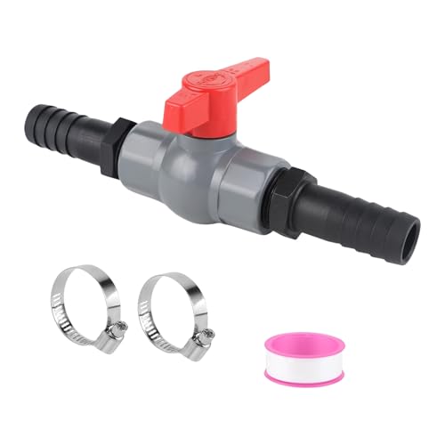 MultipuProse Runde Ventile 25 Mm Stachelschlauchdüsen Stabil Robustes Plastikkonstruktionszubehör Für Pool Und Bewässerungsrundventile Mit Schlauchanschlüssen von Cnrfeoap
