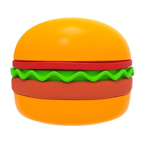 Niedlicher Futternapf in Hamburgerform, rutschfeste Unterseite, langsames Fressen, Futternapf für kleine und Katzen, kleiner, langsamer Fressnapf Niedlicher Futternapf in Hamburgerform, rutschfeste Unterseite, langsames Fressen, Futternapf für kleine und Katzen, kleiner, langsamer Fressnapf von Cnrfeoap