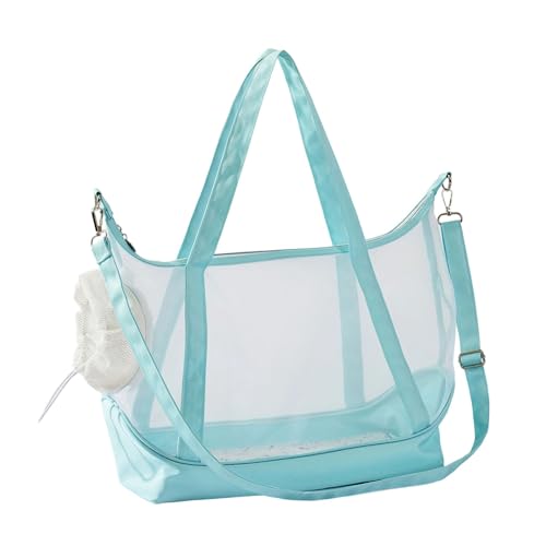 Nylon-Netz-Tragetasche für Haustiere, mit belüftetem Design, tragbar, für Katzen, Reisen, Outdoor, atmungsaktiv Nylon-Netz-Tragetasche für Haustiere, mit belüftetem Design, tragbar, für Katzen, Reisen, Outdoor, atmungsaktiv von Cnrfeoap