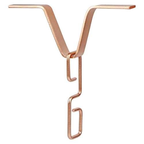 Regenketten-Haken-Clip, Dachrinnen-Adapter mit V-förmigem Design für sichere Entwässerungssysteme im Garten, dekorative Fallrohr-Regenkette von Cnrfeoap