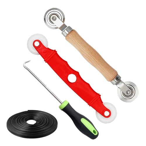 Screen Roller Tool Screen Spline Tool Spline Roller Removal Hook 4 in 1 Window Screen Door Repair Set Screen Roller Tool Screen Spline Tool Spline Roller Removal Hook 4 in 1 Window Screen Door Repair Set von Cnrfeoap