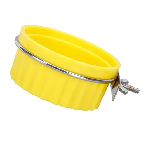 Vogel-Futternapf für Papageien, Futter und Wasser, mit Klemme, Vogelkäfige, Futternapf, Futternapf für Aras, Vogelfutterschalen Vogel-Futternapf für Papageien, Futter und Wasser, mit Klemme, Vogelkäfige, Futternapf, Futternapf für Aras, Vogelfutterschalen von Cnrfeoap