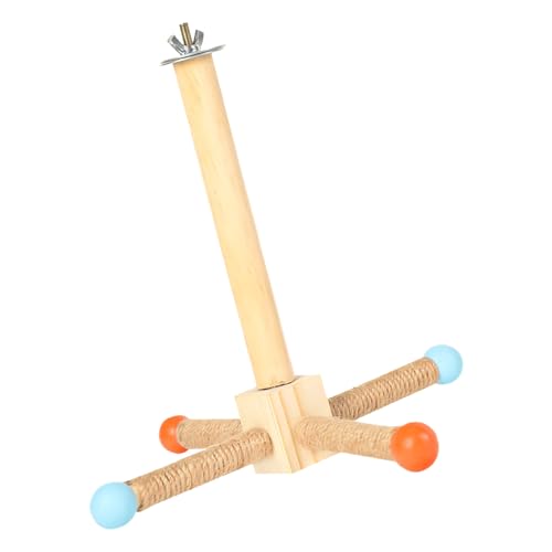 Vogelsitzstange Natur Molar Ständer für Papageien Conure Supplies Wellensittiche Schleifen Kratzkratzer Kleine Große Papageien Spielzeug Vogelkäfig Zubehör Sittiche von Cnrfeoap