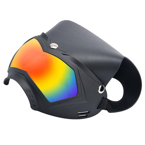 Winddichter Sonnenschutz für kleine bis große Hunde, Haustierbrille für Schnee, Strand, Outdoor, Schneesport, Augenbekleidung, Hunde-Wanderzubehör Winddichter Sonnenschutz für kleine bis große Hunde, Haustierbrille für Schnee, Strand, Outdoor, Schneesport, Augenbekleidung, Hunde-Wanderzubehör von Cnrfeoap