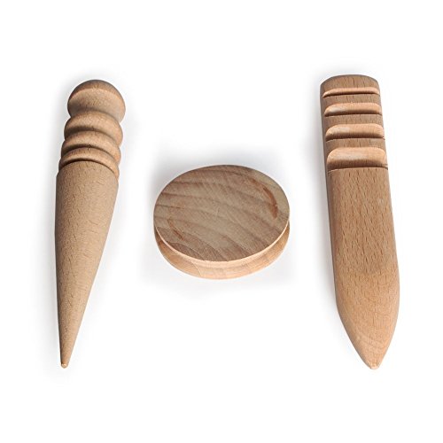 Co-link Neue Lederhandwerk Rand Slicker Runde Multi-Größe Holz Burnisher 3 Modelle für Leder Arbeits Co-link Neue Lederhandwerk Rand Slicker Runde Multi-Größe Holz Burnisher 3 Modelle für Leder Arbeits von Co-link