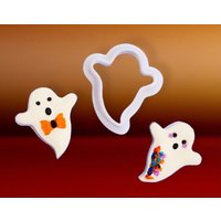 Little Boo Ausstechform, Gruselige 3D Gedruckter Halloween-Geist-Ausstechform von TopCreativeVibes