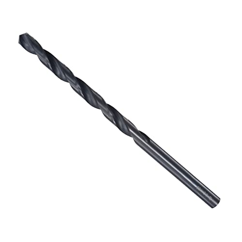 CoCud Drehbohrer 8.5mm Bohren Durchmesser Schwarzoxid Hochleistungsstahl Extra Lang Gerade Schaft - (Verwendung: für Edelstahl Legierung Metall) 1Stk von CoCud