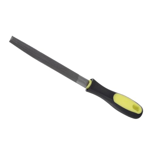 CoCud Halbrunde Feile, | 6 Zoll Feilenlänge |, Handraspel aus Kohlenstoffstahl mit mittlerem Schnitt und rutschfestem Griff - (Zum Formen von Metall, Holz, Kunststoff), 1 Stück von CoCud