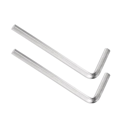 CoCud L-förmiger Innensechskantschlüssel mit L-Griff, 3/16" SAE, CR-V L-förmiger Sechskantschlüssel - (Anwendungen: für Heimreparaturen und mechanische Wartung), 2 Stück von CoCud