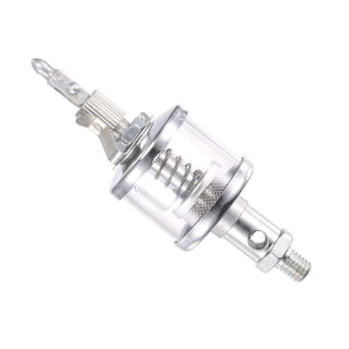 CoCud Ölkännchen mit Nadelventil, | M8x1.25 Gewinde 16ml | Kohlenstoffstahl beschichtetes Ölspender Drehmaschinen-Zubehör - (Anwendungen: für industrielle Schmierung), 1 Stück von CoCud