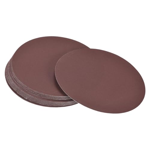 CoCud PSA Schleifscheiben, Durchmesser 5 Zoll, Körnung 400, selbstklebendes Schleifpapier - (Anwendungen: für Holz- und Metallbearbeitung), 30 Stück von CoCud