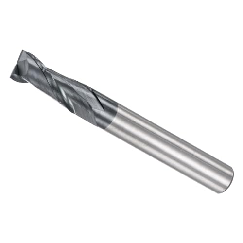 CoCud VHM-Fräser mit quadratischem Schaft, 6 mm x 15 mm Schneiden, AlTiN-beschichtetes P05-Hartmetall, 2 Schneiden CNC-Fräser - (Anwendungen: zum Fräsen von Edelstahl, gehärtetem Stahl) von CoCud