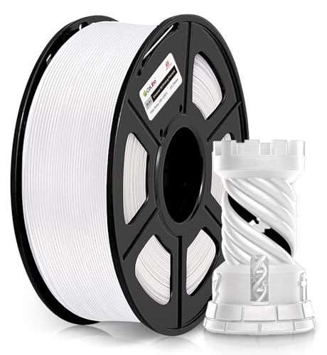 3D-Drucker-Filament PLA +, COLIDO PLA Plus Filament 1,75 mm PLA+ Drucker-Filament PLA Pro Zähigkeit verbessert, 1 kg Spule, Maßgenauigkeit +/- 0,02 mm, passend für die meisten FDM-Drucker (weiß, 3D-Drucker-Filament PLA +, COLIDO PLA Plus Filament 1,75 mm PLA+ Drucker-Filament PLA Pro Zähigkeit verbessert, 1 kg Spule, Maßgenauigkeit +/- 0,02 mm, passend für die meisten FDM-Drucker (weiß, von CoLiDo