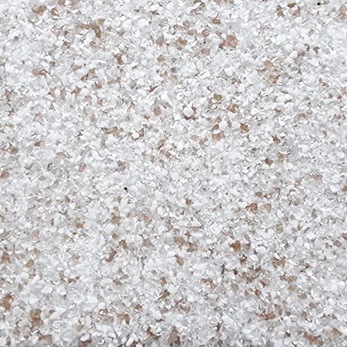 18kg Buntglasputz Glitzerputz Buntsteinputz Glitter Mosaikputz 1-2mm -Innenbereich - (Weiß-Earth) von CoPa-Gran