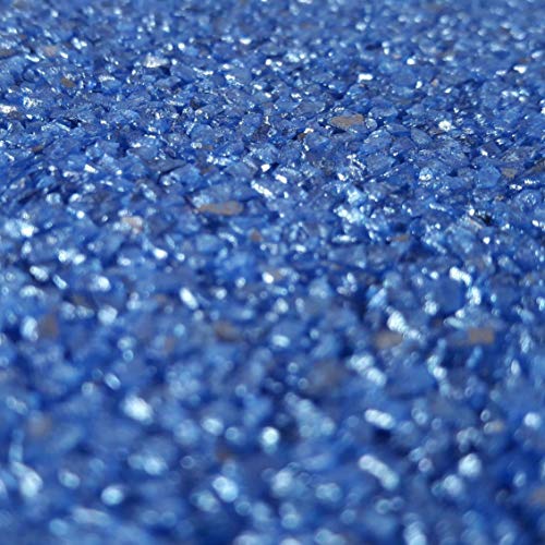 18kg Buntsteinputz Mosaikputz Perlglanzputz 1-2mm Blau Glasputz Wandputz von CoPa-Gran