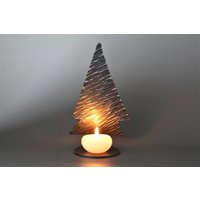 Weihnachtsbaum Kerzenhalter - Hand Geschmiedet Weihnachten Teelichthalter Geschenk Personalisierter Kerzenteller Für Die Festtage von CoachHouseForge