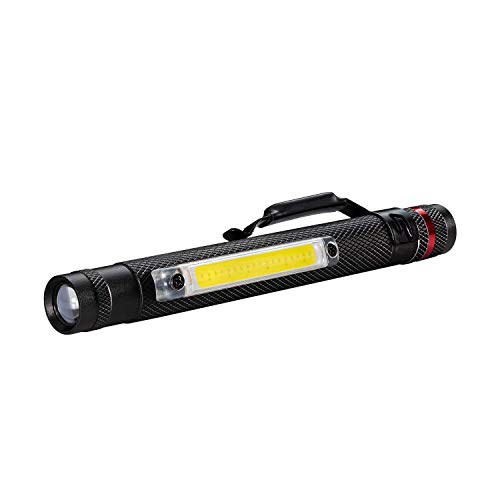 Coast G23 120 Lumen Dual Power Magnetisches LED Stiftlampe mit C.O.B. Flächenlicht von Coast