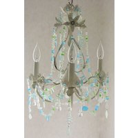 Kronleuchter Strandhaus Küstenbeleuchtung, 38 cm von CoastalRadianceLites