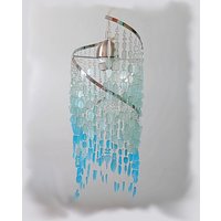 Seeglas Pendelleuchte Küstenküche Inselleuchter von CoastalRadianceLites