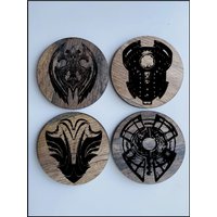 Skyrim Schilde Untersetzer Set von CoasterSupply