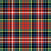 Plaid & Tartan Keramikfliesenuntersetzer Korkrücken, Handgefertigt von CoastingwithSavvy