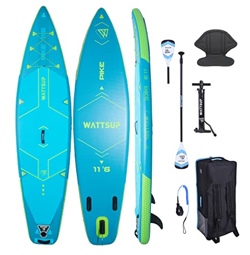 Wattsup - PB -WPIK116K - Wattsup Pike 11'6 (Kajak -Kombination) - Dicke 15 cm - Drop - Stich - starr und robust - 150 kg von Wattsup