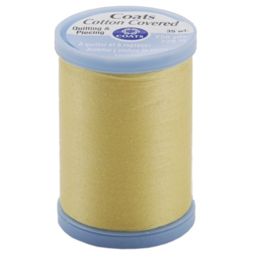 Coats Cotton Covered Quilten & Piecing Thread 250yd-Yellow Coats Cotton Covered Quilten & Piecing Thread 250yd-Yellow von Coats