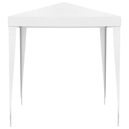 Coavain Pavillon 2x2 m Weiß Gartenpartys UV-beständig und Wasserabweisend Partyzelt Langlebig Gartenpavillon Familientreffen Grillpartys Picknicks Geburtstagsfeiern Veranstaltungen von Coavain
