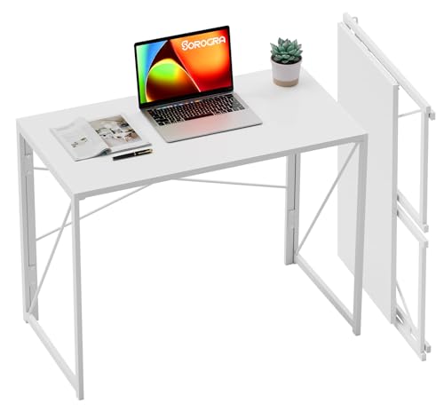 Coavas Kleiner Klappbarer Schreibtisch, Einfache Montage, 80 cm Schmaler Computertisch, Platzsparend für Büro, Homeoffice, Wohnzimmer und Arbeitszimmer, Stabil, Weiß Coavas Kleiner Klappbarer Schreibtisch, Einfache Montage, 80 cm Schmaler Computertisch, Platzsparend für Büro, Homeoffice, Wohnzimmer und Arbeitszimmer, Stabil, Weiß von Coavas