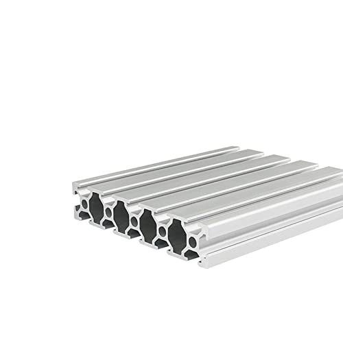 Coavoo AluProfil 20100 Alu Profil 400mm T Typ Silberfarbig Aluminium Profile 20x100 Europäischer Standard Eloxierte Linearschiene Extrusion 1 Stück, für DIY 3D Drucker und CNC Coavoo AluProfil 20100 Alu Profil 400mm T Typ Silberfarbig Aluminium Profile 20x100 Europäischer Standard Eloxierte Linearschiene Extrusion 1 Stück, für DIY 3D Drucker und CNC von Coavoo