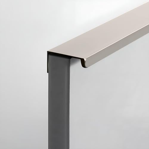 Coayuou 4 Stück* L:12-150cm Mobel Griffe Für Küchenschränke Unsichtbare Schrankgriffe Aluminium Schublade Türgriffe Für Moderne Möbel Und Funktionale Schubkästen(Kaschmirgrau,L:30cm) von Coayuou