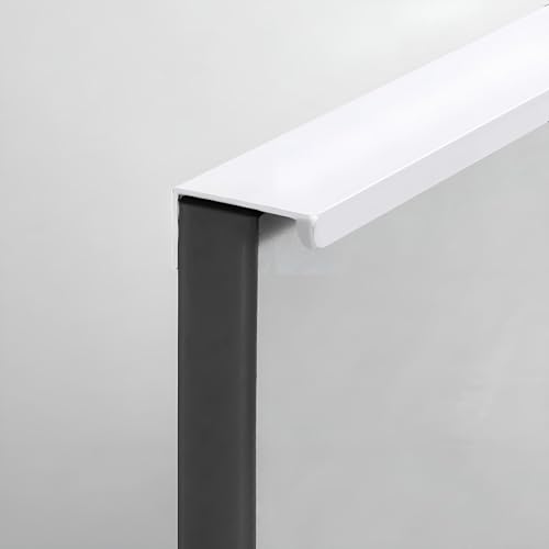 Coayuou 4 Stück* L:12-150cm Mobel Griffe Für Küchenschränke Unsichtbare Schrankgriffe Aluminium Schublade Türgriffe Für Moderne Möbel Und Funktionale Schubkästen(Weiß,L:30cm) von Coayuou