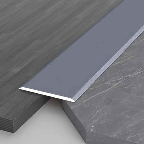 Coayuou Abschlussprofil 90cm* 3 Stück Übergangsleisten Laminat Winkelleiste Küchenarbeitsplatte Pflegeleicht Türschwellenleiste Stabile Verbindung Zwischen Verschiedenen Belägen(Grau,60mm) von Coayuou