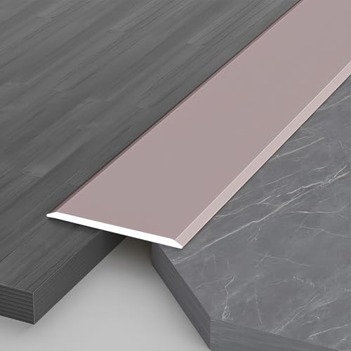Coayuou Abschlussprofil 90cm* 3 Stück Übergangsleisten Laminat Winkelleiste Küchenarbeitsplatte Pflegeleicht Türschwellenleiste Stabile Verbindung Zwischen Verschiedenen Belägen(Purpurgold,35mm) von Coayuou