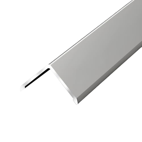 Coayuou Kantenschutz 100cm* 3 Stück Eckschutzkanten Eckleiste Selbstklebend Aluminium-Eckschutzleiste Schützt Die Ecken In Ihrem Zuhause(Elfenbeingrau,15x15mm) von Coayuou