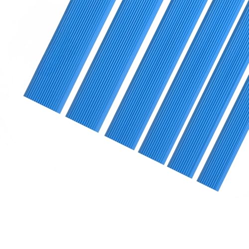 Coayuou Kantenschutz Treppe PVC 5M Rutsche Treppe Mit Selbstklebefunktion Treppenstufen Einfach Anzubringen Schützt Ihre Treppe Vor Schäden Und Verbessert Das Design(Blau,80mm) von Coayuou