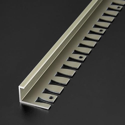 Coayuou Küchen Abschlussprofil Arbeitsplatte 90cm* 3 Stück Winkelschiene Alu Biegbar Fliesenabschlussleisten Stabil & Rostfrei Für Bögen, Ecken & Kreative Raumübergänge(Option 10,18mm) von Coayuou