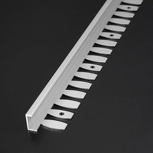 Coayuou Küchen Abschlussprofil Arbeitsplatte 90cm* 3 Stück Winkelschiene Alu Biegbar Fliesenabschlussleisten Stabil & Rostfrei Für Bögen, Ecken & Kreative Raumübergänge(Option 11,8mm) von Coayuou