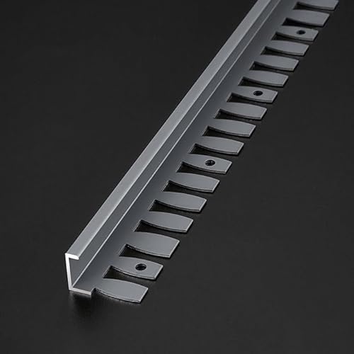 Coayuou Küchen Abschlussprofil Arbeitsplatte 90cm* 3 Stück Winkelschiene Alu Biegbar Fliesenabschlussleisten Stabil & Rostfrei Für Bögen, Ecken & Kreative Raumübergänge(Option 8,18mm) von Coayuou