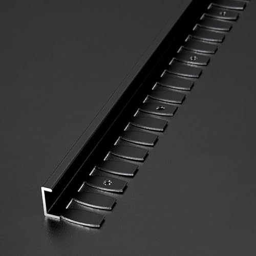 Coayuou Küchen Abschlussprofil Arbeitsplatte 90cm* 3 Stück Winkelschiene Alu Biegbar Fliesenabschlussleisten Stabil & Rostfrei Für Bögen, Ecken & Kreative Raumübergänge(Option 9,8mm) von Coayuou