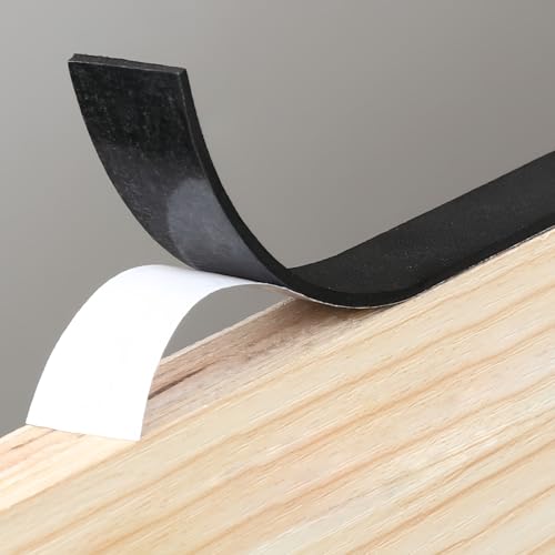 Coayuou Selbstklebendes Kantenband PVC Möbelkanten Band 5m Lang Kantenumleimer Schwarz Selbstklebend Pflegeleicht Für Küchenmöbel, Schrankkanten Und Mehr(Schwarz 1 mm,50mm) von Coayuou
