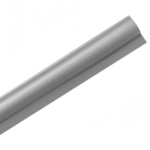 Coayuou Teppich Kantenband Länge 2/5/10M Übergangsprofil Selbstklebend PVC Mit Einfacher Montage Übergangsprofil Flexibel Für Saubere Kanten In Ihrem Zuhause(Grau,2m) von Coayuou