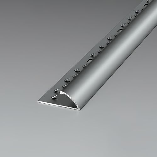 Coayuou Teppich Übergangsprofil 90cm*3 Stück Bodenschiene Übergang Teppichrand Klebeband Aus Aluminium Für Saubere Übergänge Zwischen Teppich Und Hartboden(Grau,Stil 1) von Coayuou