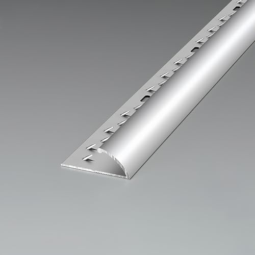 Coayuou Teppich Übergangsprofil 90cm*3 Stück Bodenschiene Übergang Teppichrand Klebeband Aus Aluminium Für Saubere Übergänge Zwischen Teppich Und Hartboden(Silber,Stil 1) von Coayuou