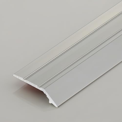 Coayuou Teppich Übergangsschiene Aluminium Übergangsprofil Mit Schrauben 90cm*3 Stück Robustes Profil Teppich Einfassband Für Nahtlose Bodenkombinationen In Ihrem Zuhause(Silber,Stil 1) von Coayuou
