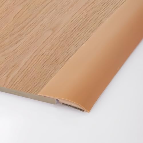 Coayuou Teppichleiste PVC Randleiste Für Teppiche 5M Langlebige Selbstklebende Übergangsprofile Schützt Ihre Teppichkanten Und Sorgt Für EIN Elegantes Finish(Braun,A30) von Coayuou
